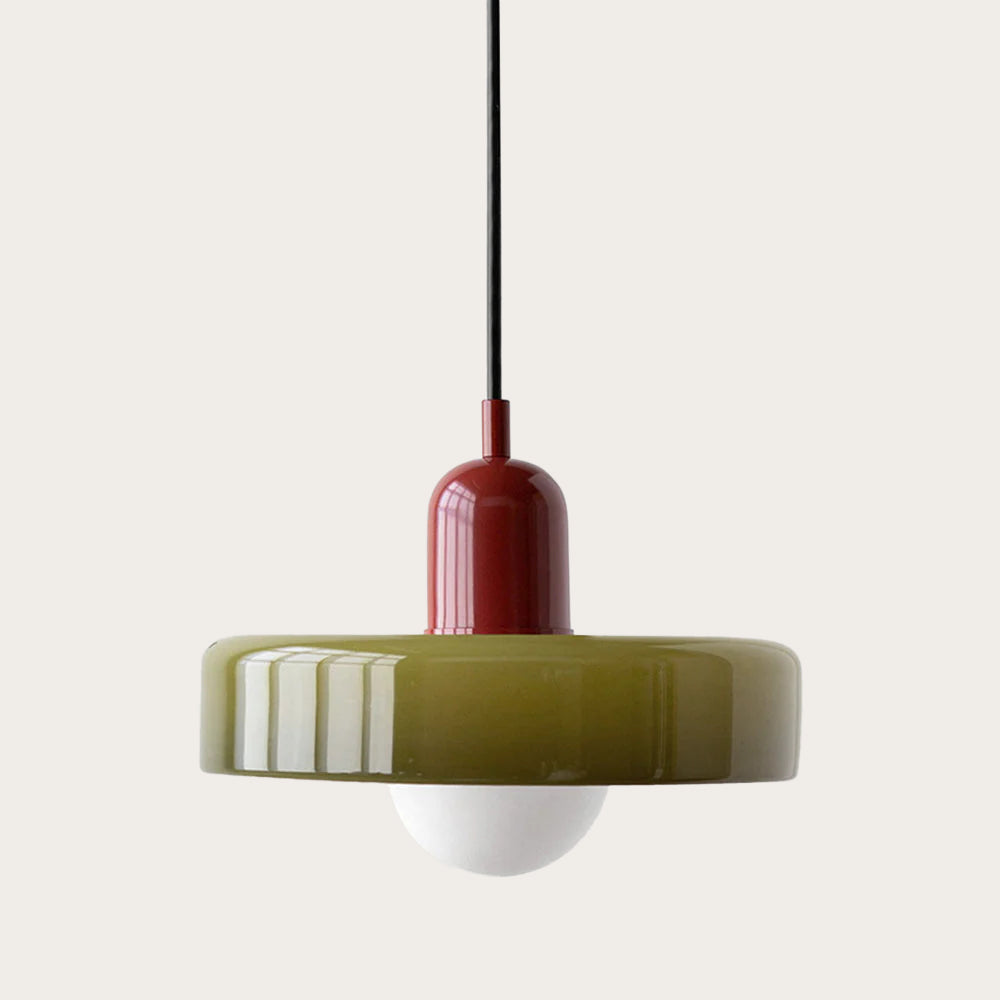 Glarefusion Moderne Bauhaus Glazen LED Hanglamp