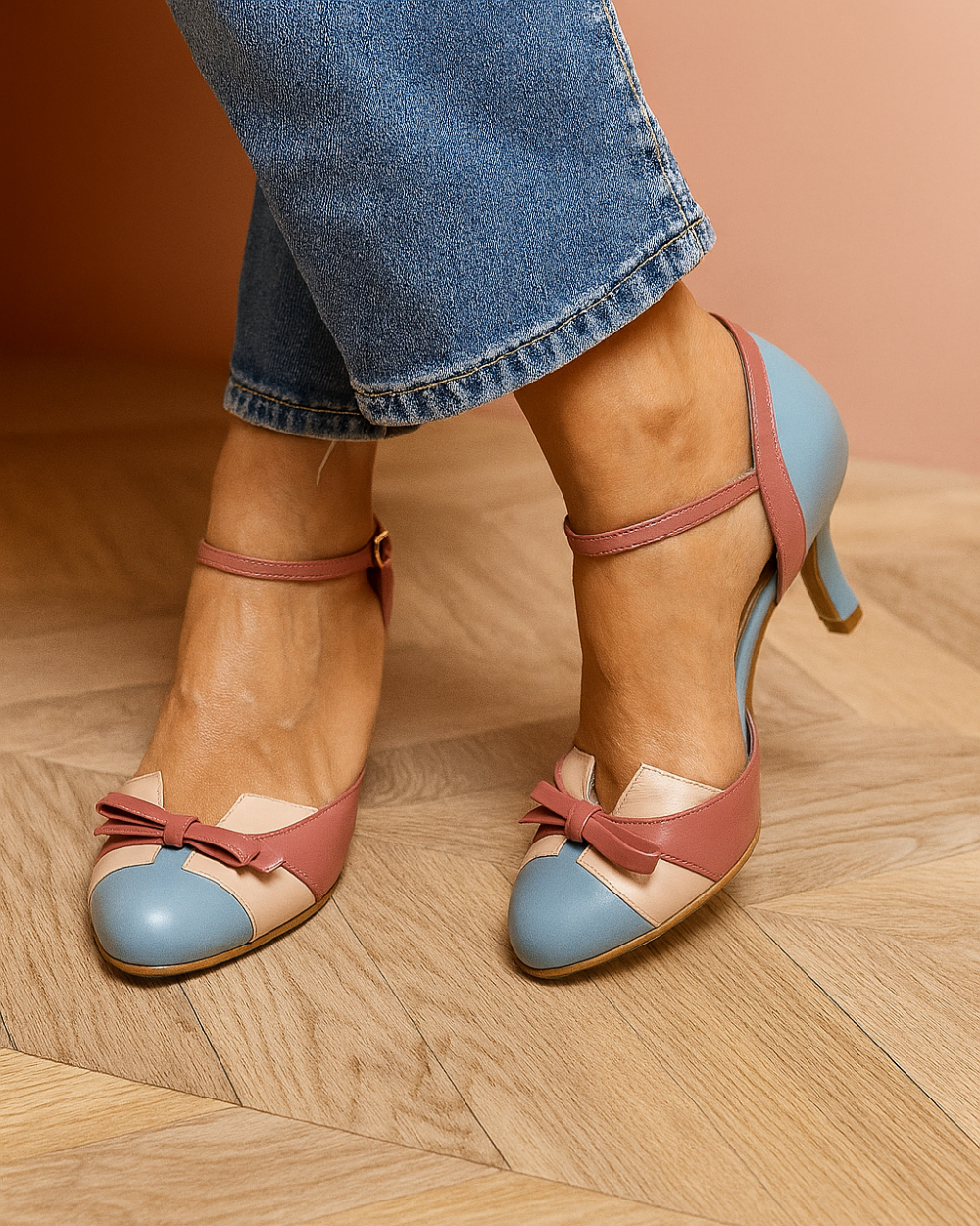 Zortia – Sandalen met hak en bandjes