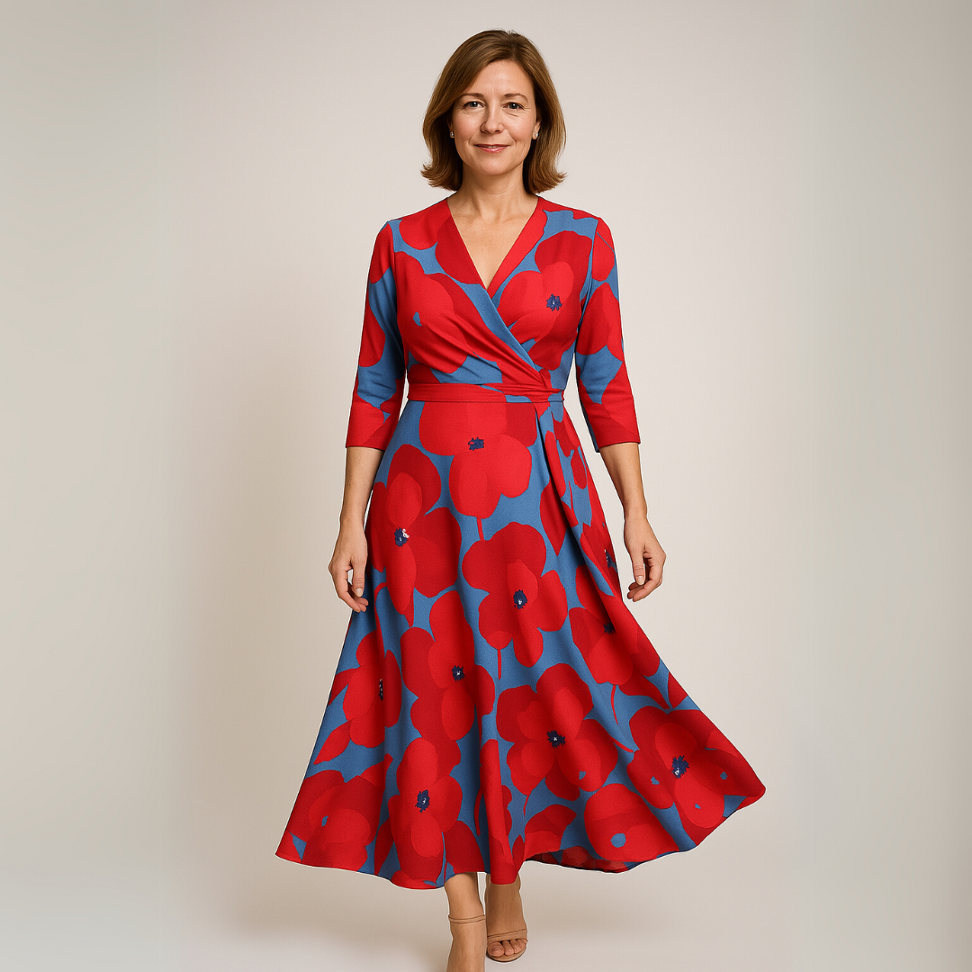 Yara - Luxe Bloemen Jurk