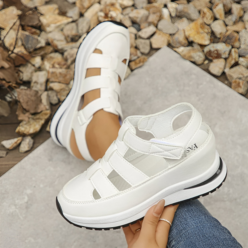 Sigrid™ | Stijlvolle Orthopedische Klittenbandsandalen