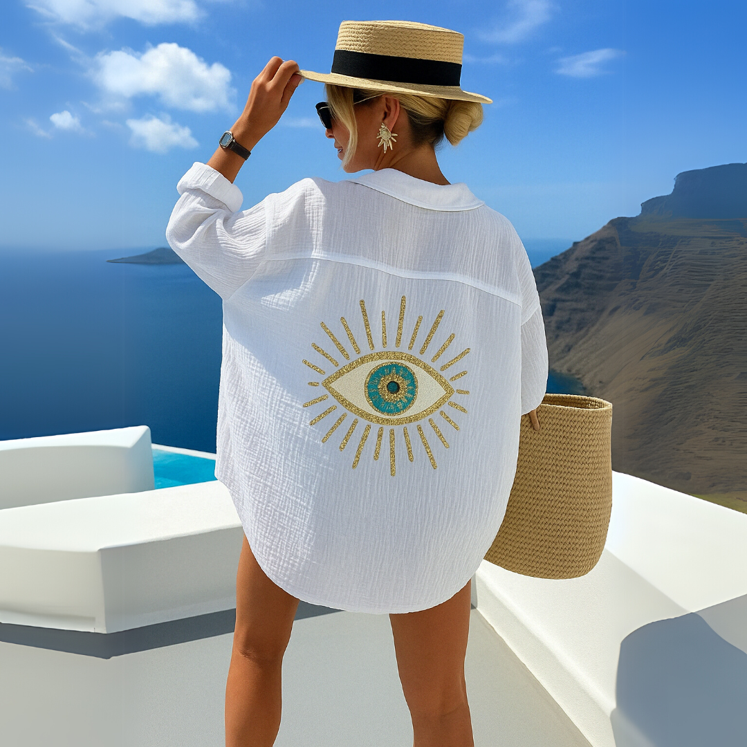 Nora - Ibiza Style Casual Blouse