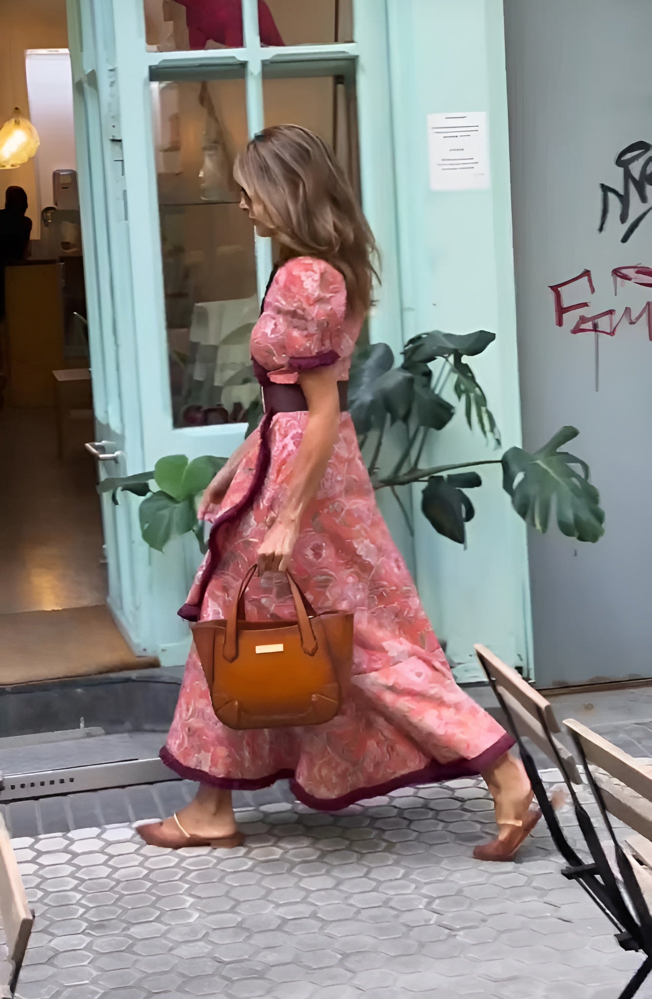 Sofie – Maxi Jurk met Korte Mouwen