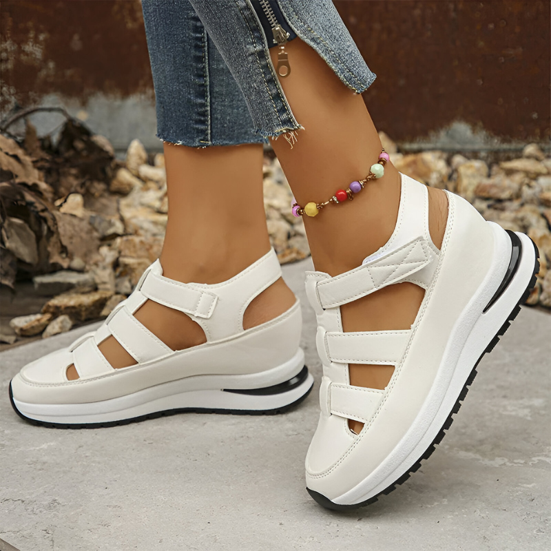 Sigrid™ | Stijlvolle Orthopedische Klittenbandsandalen
