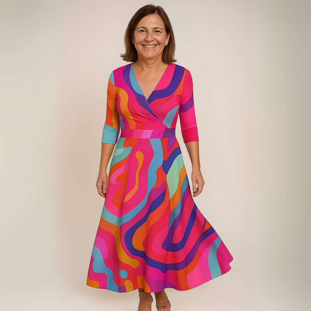 Yara - Luxe Bloemen Jurk