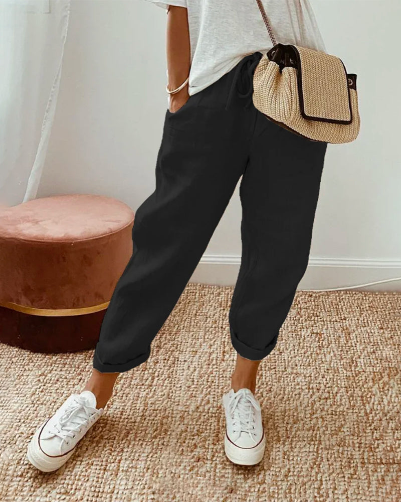 Linnen Broek – Ademend, Casual & Elegant