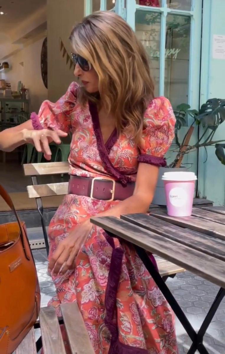 Sofie – Maxi Jurk met Korte Mouwen