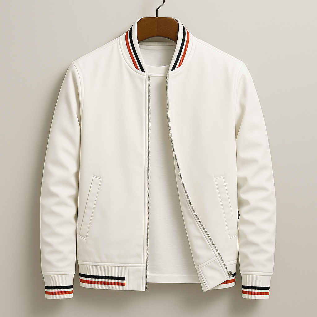 Chez Monsieur™ | Elegante Gestreepte Bomberjack