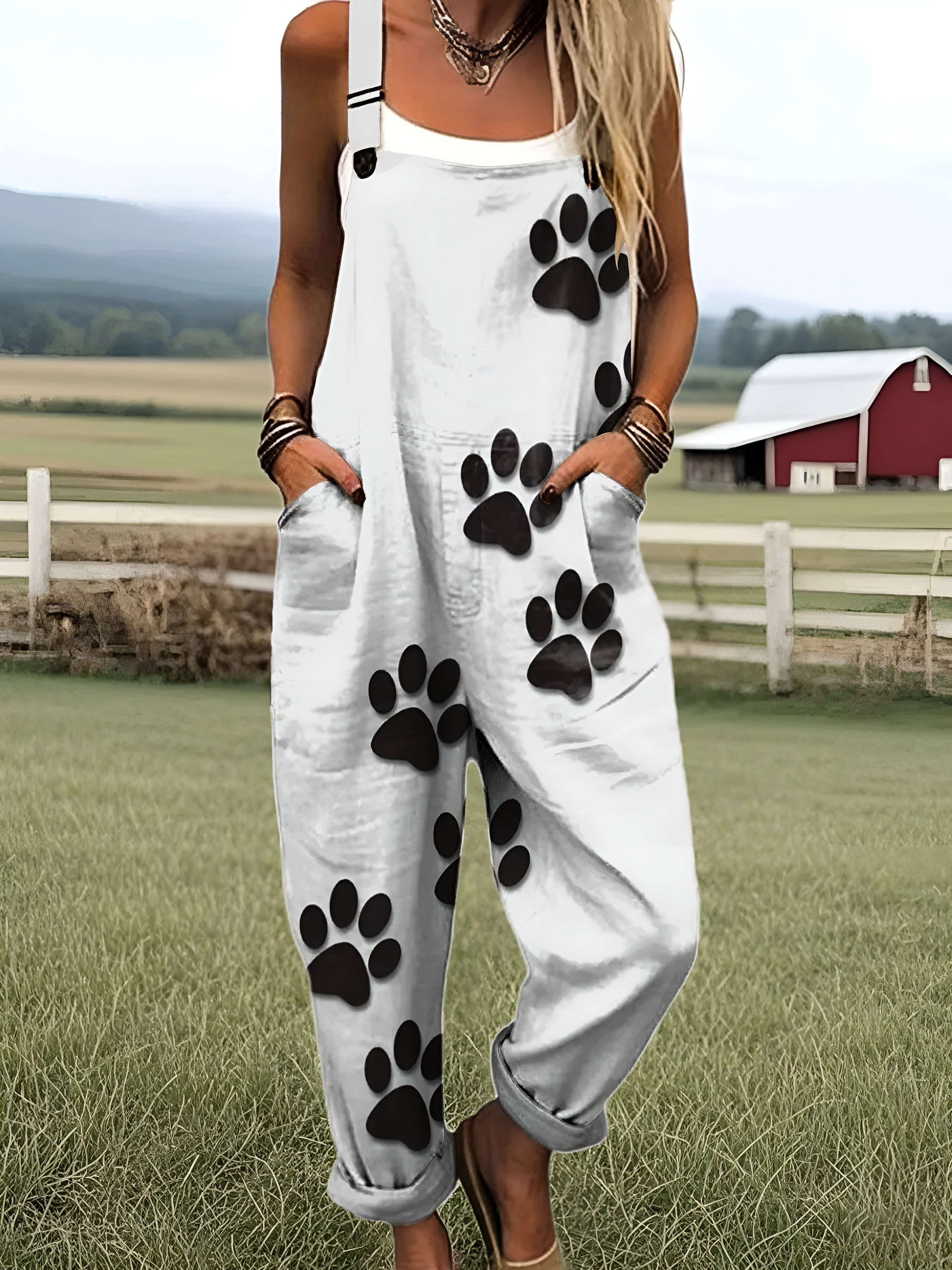 Soline | Dierenliefde Jumpsuit
