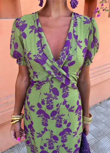 Mara - Mooie Chic Maxi Jurk