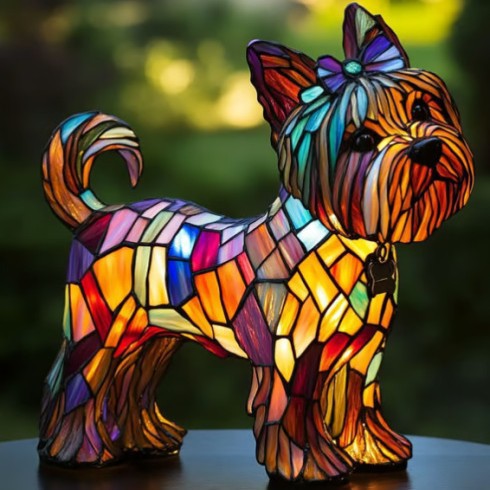 Stralende Yorkie