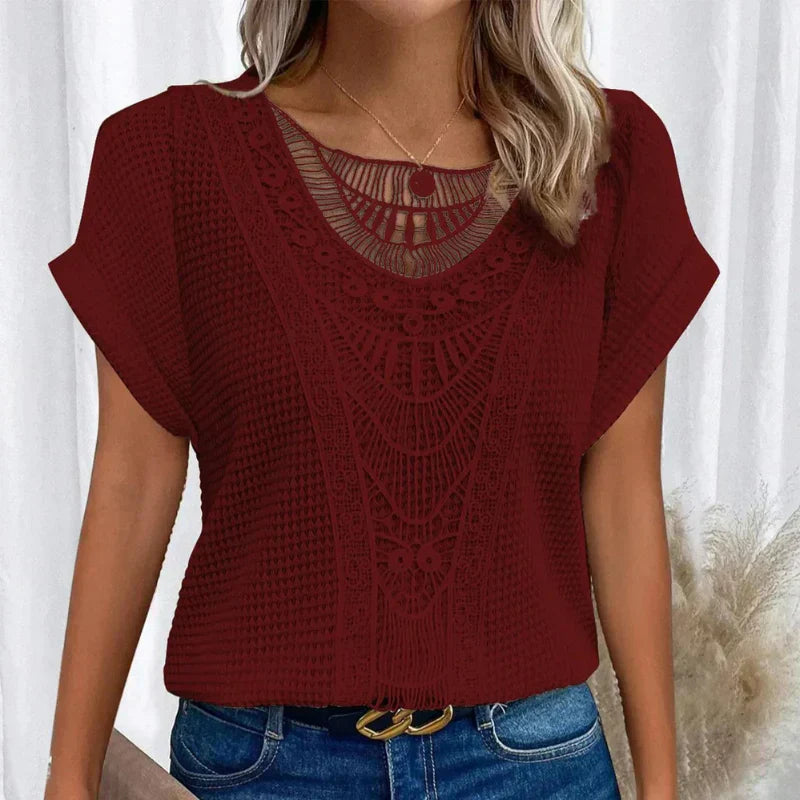 Karin - Elegante Ibiza-style blouse