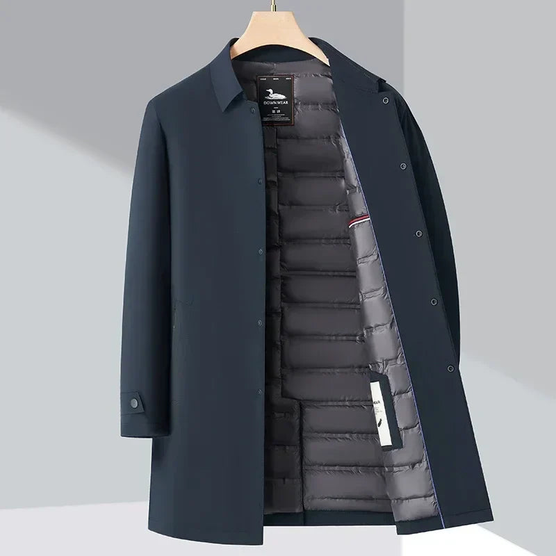 Burke - Gewatteerde Trenchcoat