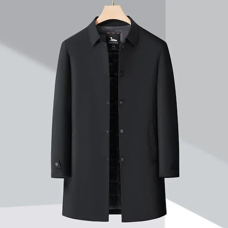 Burke - Gewatteerde Trenchcoat