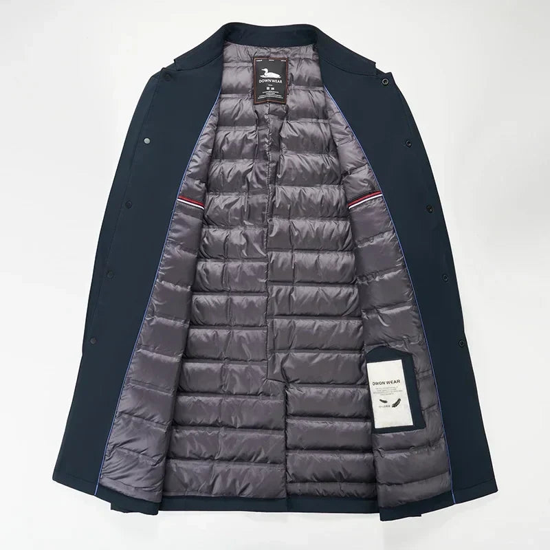 Burke - Gewatteerde Trenchcoat