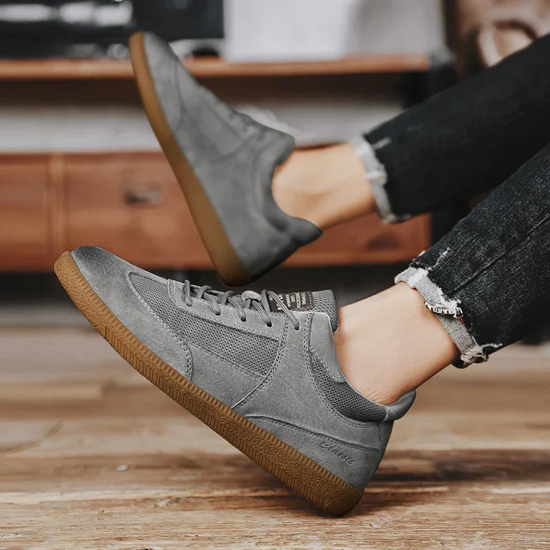 Calvino Italiaanse Echt Leren Sneakers