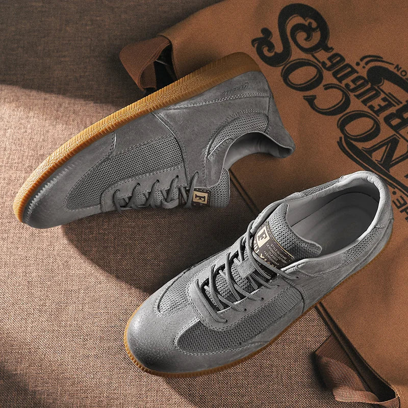 Calvino Italiaanse Echt Leren Sneakers