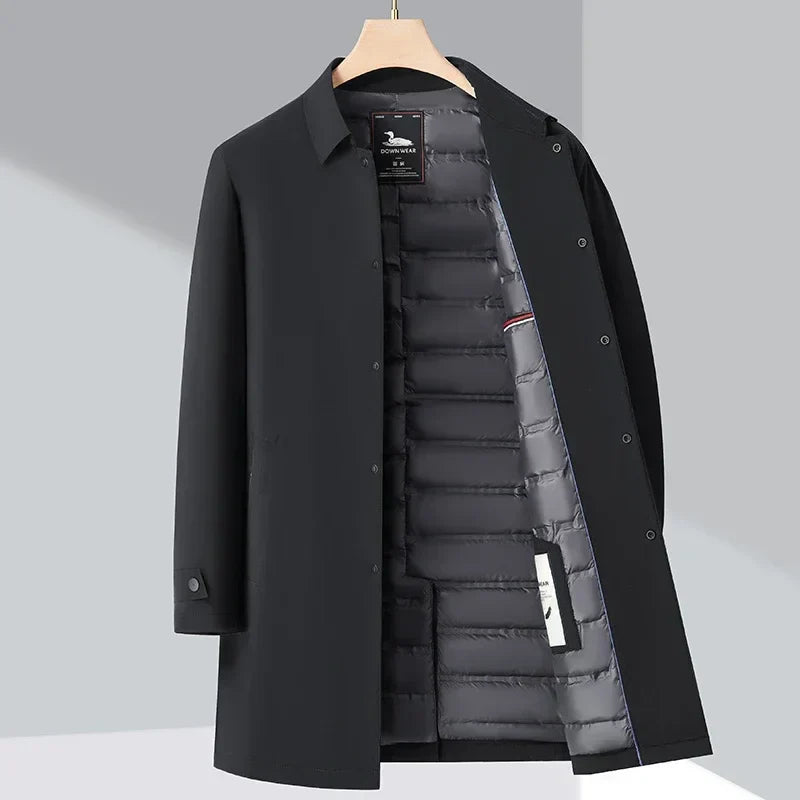 Burke - Gewatteerde Trenchcoat
