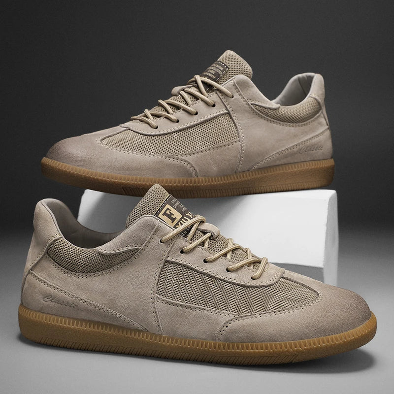 Calvino Italiaanse Echt Leren Sneakers