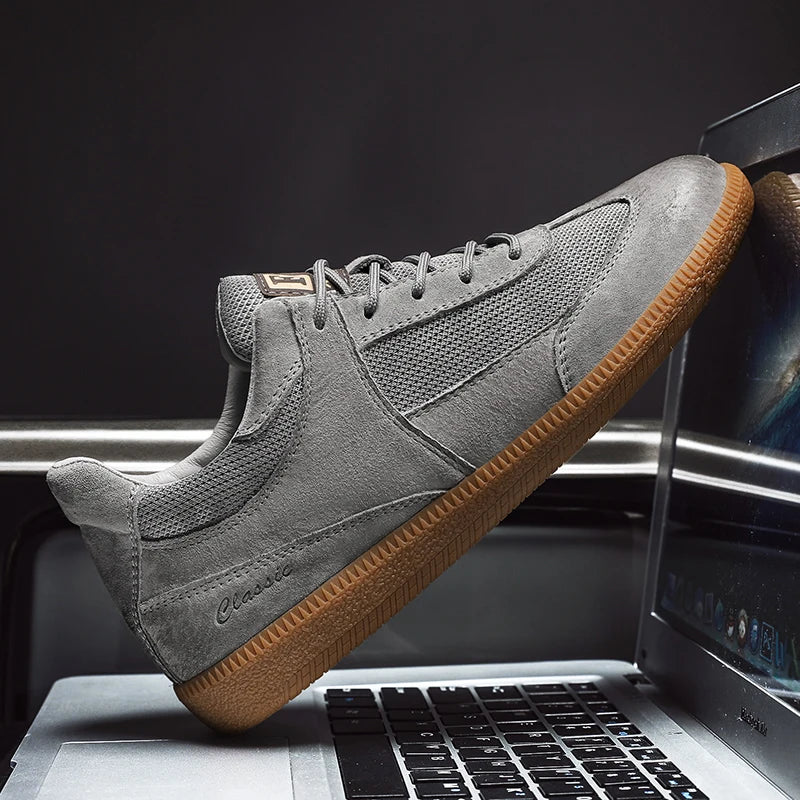 Calvino Italiaanse Echt Leren Sneakers