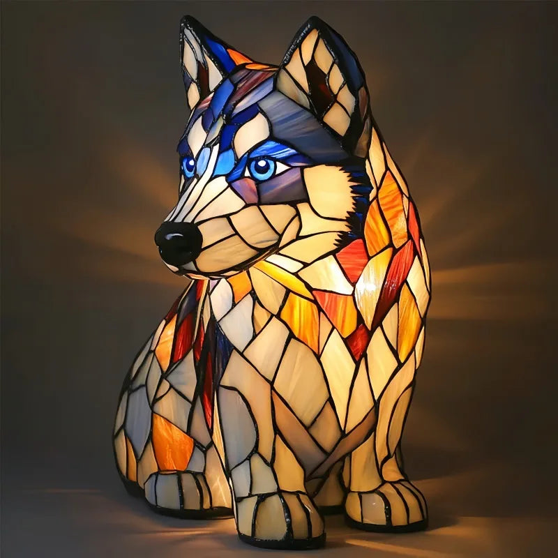 Husky met een Gletsjerblik