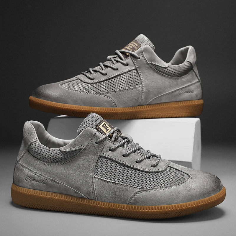 Calvino Italiaanse Echt Leren Sneakers