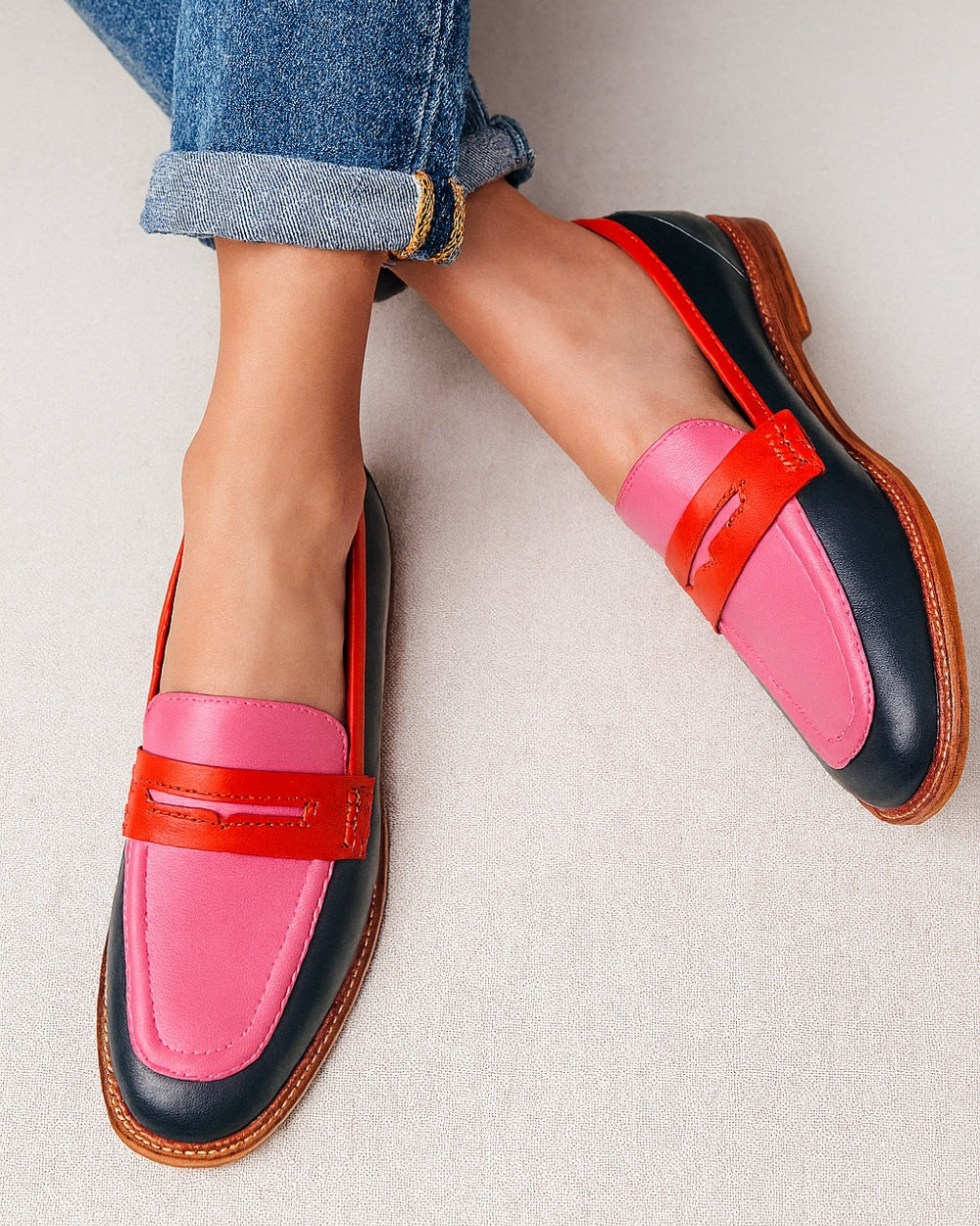Lornia – Klassieke Dames Loafers