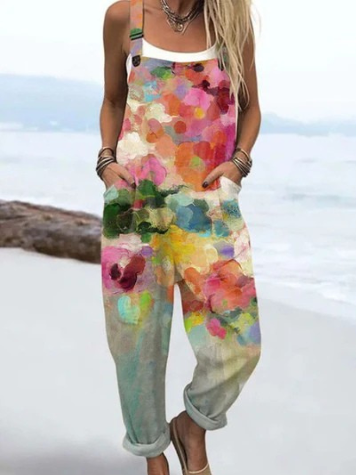 Beatrice - Vintage Lente Jumpsuit