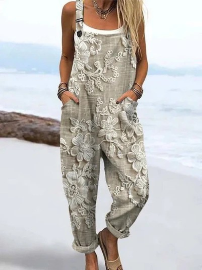 Davi - Vibrant Vintage Jumpsuit