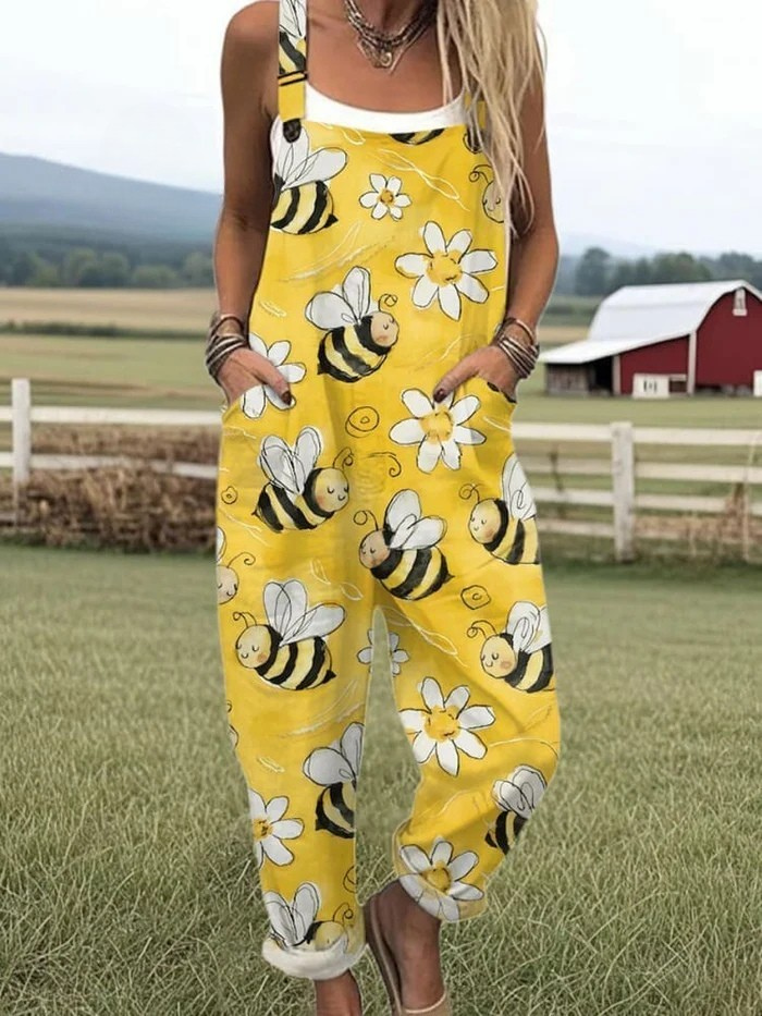 Zerva - Vintage Lente Jumpsuit