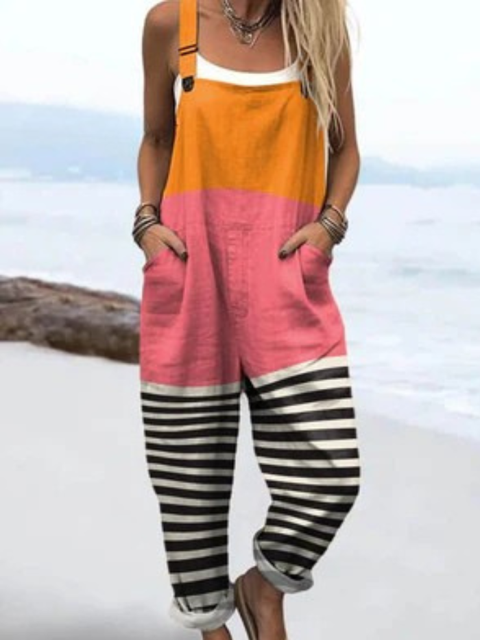 Quinn - Vintage Lente Jumpsuit