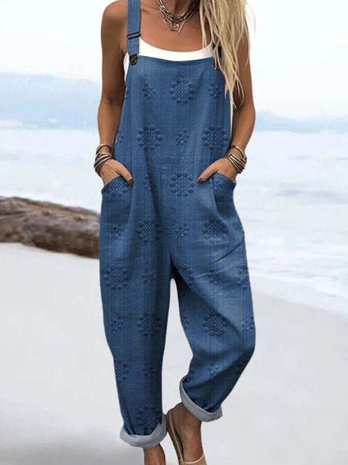 Petra - Vintage Bloemen Jumpsuit