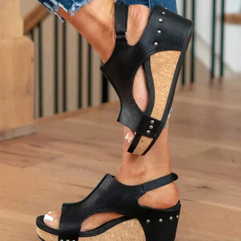 Vanessa – leren orthopedische schoen