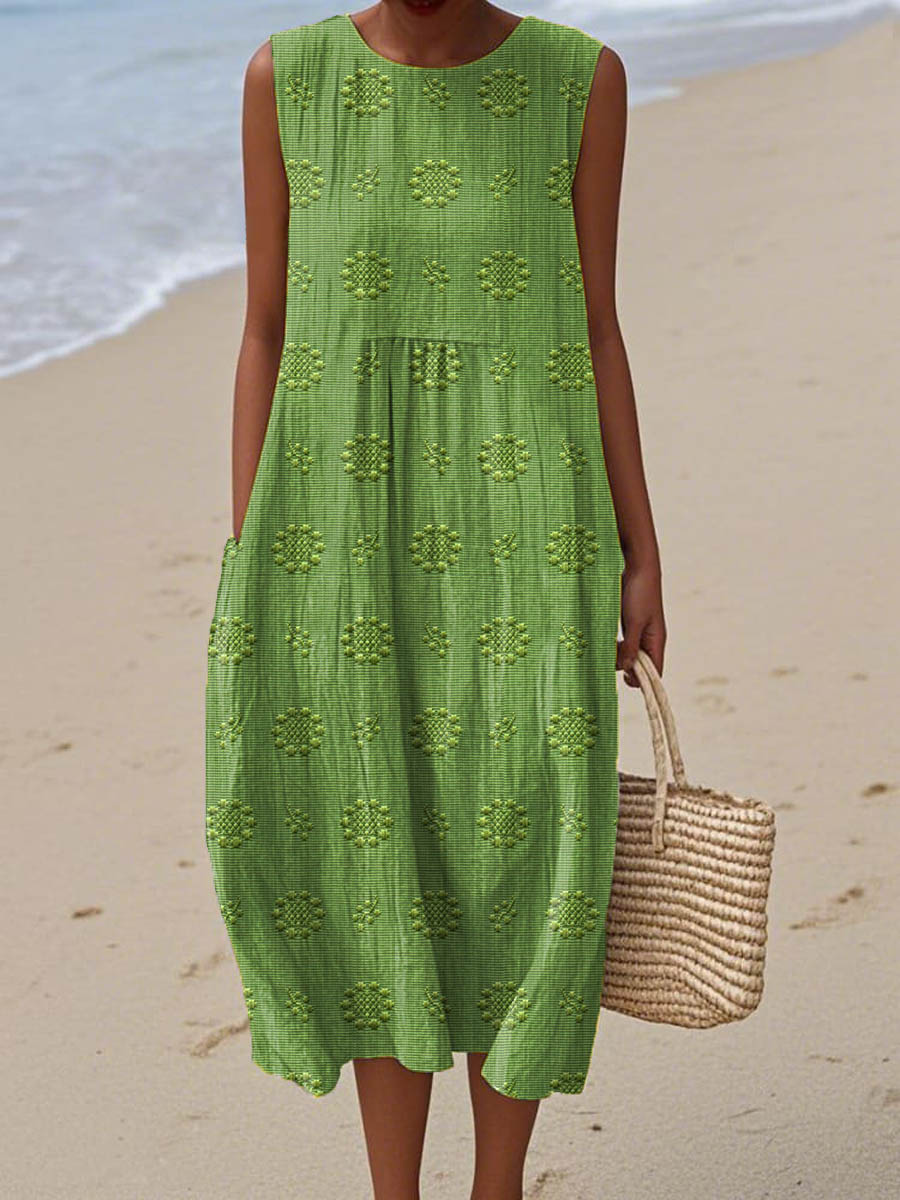 Élodie – Elegante Mouwloze Jurk