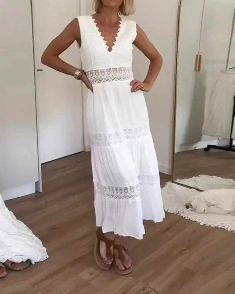 Rosalia | Lange en Elegante Zomerjurk