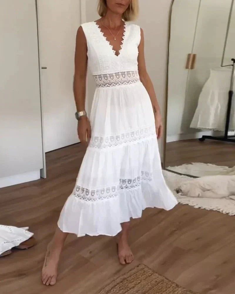 Rosalia | Lange en Elegante Zomerjurk