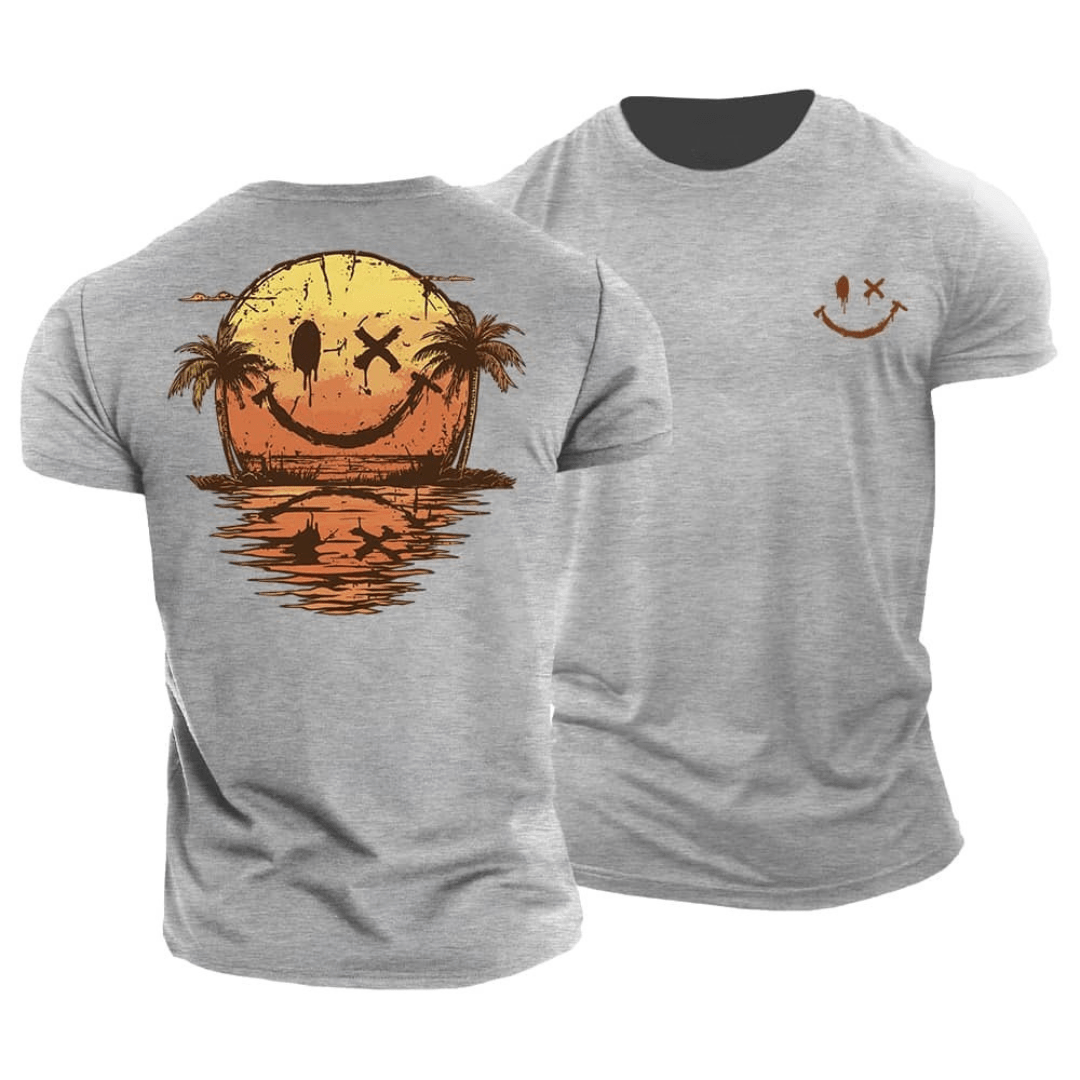 Daan - Luchtig T-Shirt met Zeeprint